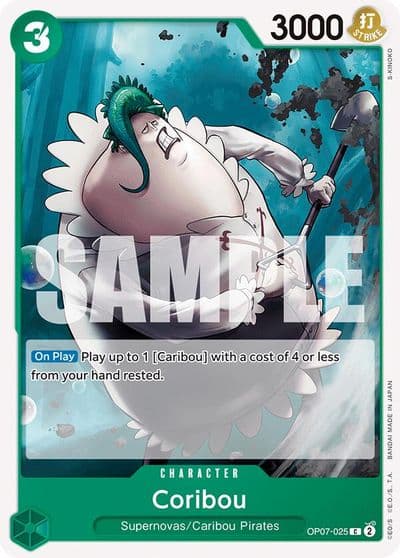 Coribou 500 Years in the Future One Piece card