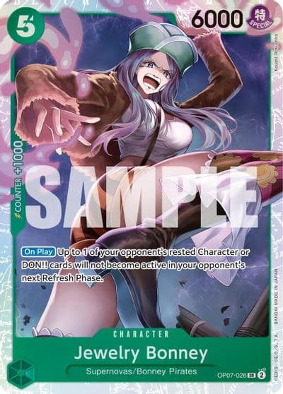 Jewelry Bonney 026 500 Years in the Future One Piece card
