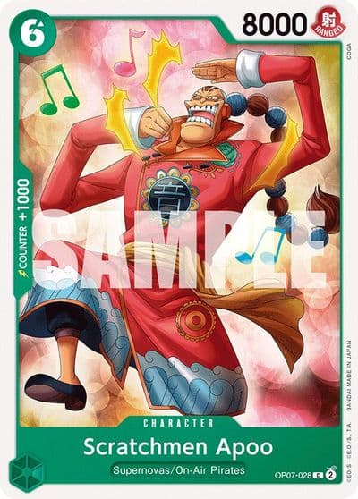 Scratchmen Apoo 500 Years in the Future One Piece card