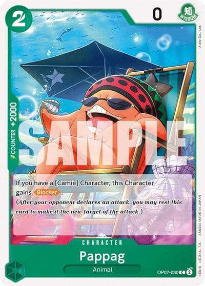 Pappag 500 Years in the Future One Piece card