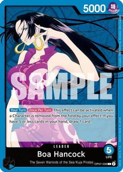 Boa Hancock 038 500 Years in the Future One Piece card