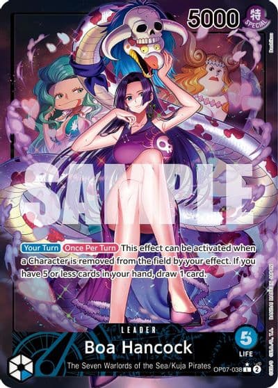 Boa Hancock 038 Parallel 500 Years in the Future One Piece card