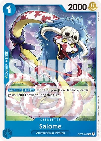 Salome 500 Years in the Future One Piece card