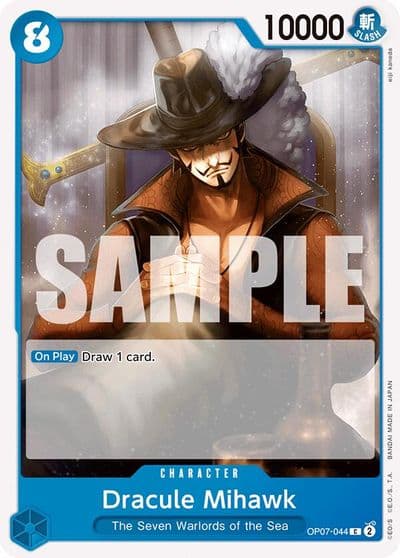 Dracule Mihawk 500 Years in the Future One Piece card