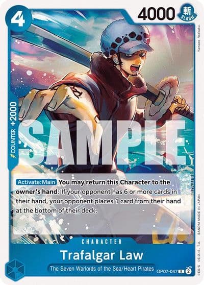 Trafalgar Law 047 500 Years in the Future One Piece card