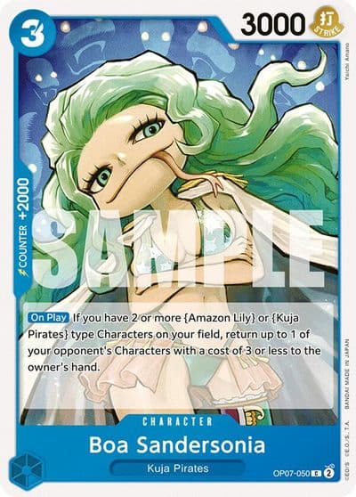 Boa Sandersonia 500 Years in the Future One Piece card
