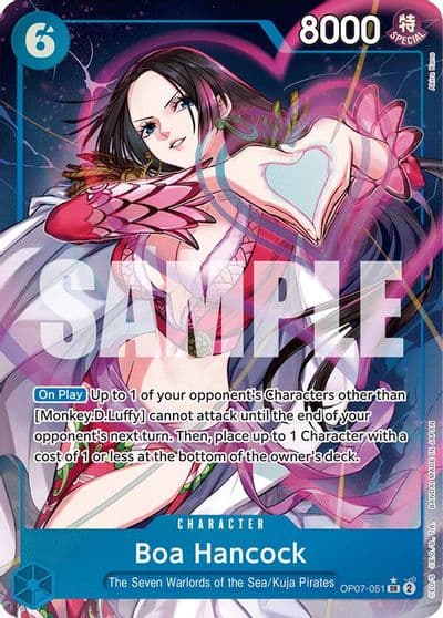 Boa Hancock 051 Parallel 500 Years in the Future One Piece card