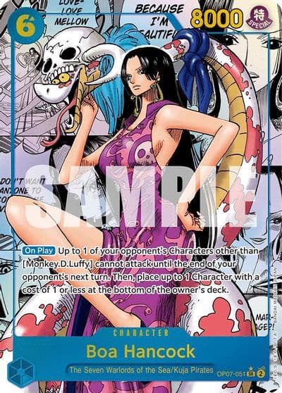 Boa Hancock 051 Parallel Manga 500 Years in the Future One Piece card