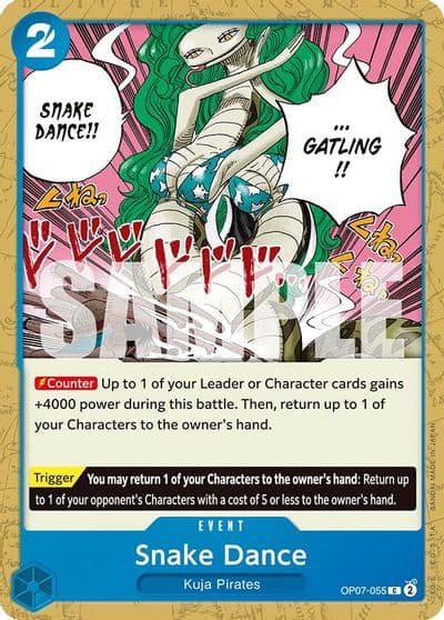 Snake Dance 500 Years in the Future One Piece card