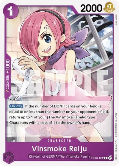 Vinsmoke Reiju 500 Years in the Future One Piece card