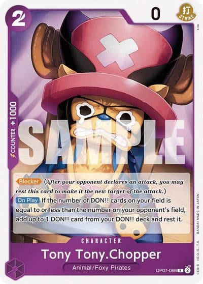 Tony TonyChopper 066 500 Years in the Future One Piece card