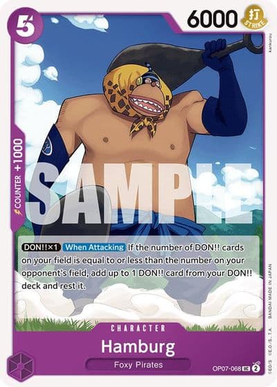 Hamburg 500 Years in the Future One Piece card
