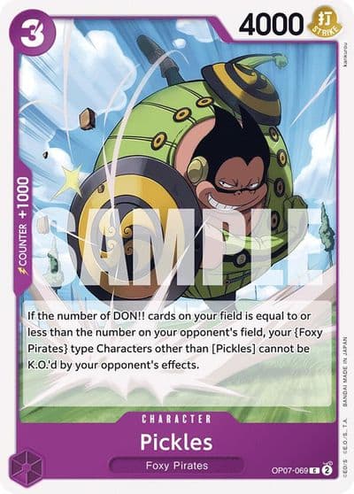 Pickles 500 Years in the Future One Piece card