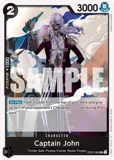 Captain John 500 Years in the Future One Piece card
