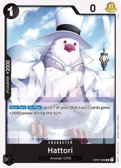 Hattori 500 Years in the Future One Piece card