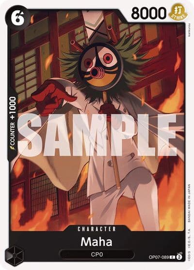 Maha 500 Years in the Future One Piece card