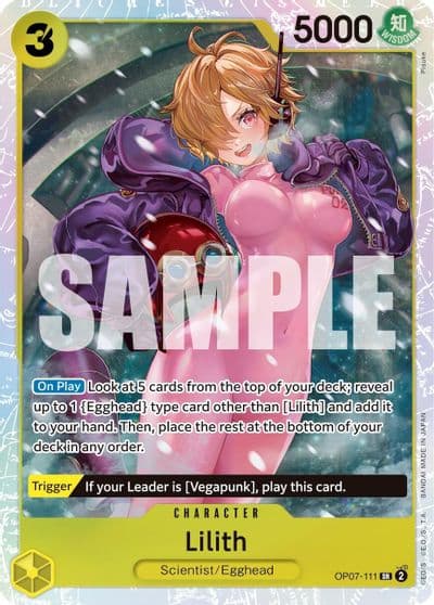 Lilith 500 Years in the Future One Piece card