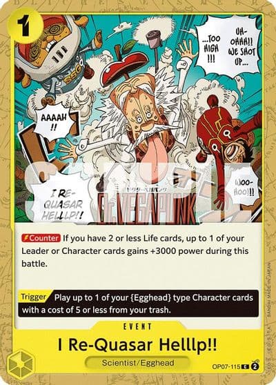 I Re Quasar Helllp 500 Years in the Future One Piece card