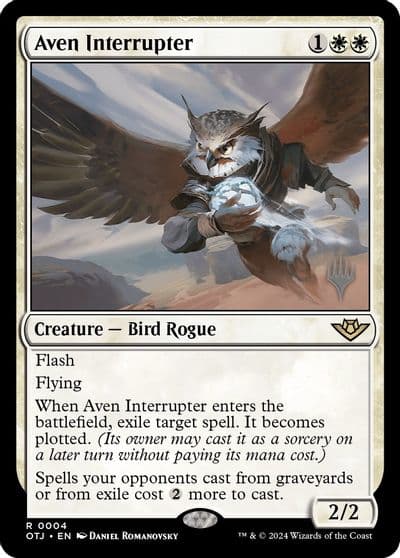 Aven Interrupter Promo Pack: Outlaws of Thunder Junction Magic card