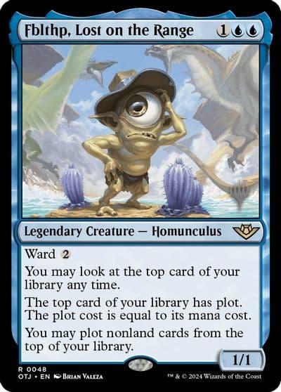 Fblthp Lost on the Range Promo Pack: Outlaws of Thunder Junction Magic card