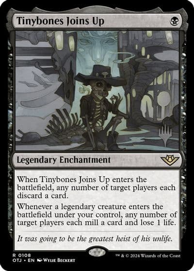 Tinybones Joins Up Promo Pack: Outlaws of Thunder Junction Magic card