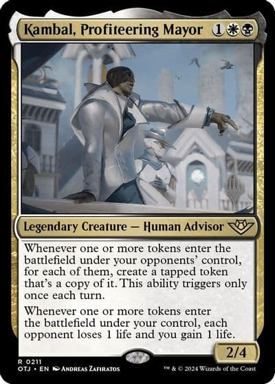 Kambal Profiteering Mayor Promo Pack: Outlaws of Thunder Junction Magic card