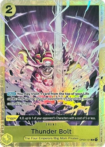 Thunder Bolt Premium Card Collection Best Selection Vol 1 One Piece Promotion Cards One Piece card