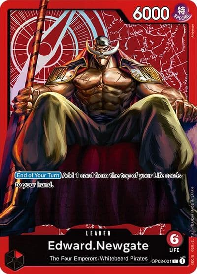 EdwardNewgate Special Goods Set Former Four Emperors One Piece Promotion Cards One Piece card