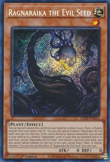 Ragnaraika the Evil Seed Legacy of Destruction Yu-Gi-Oh! card