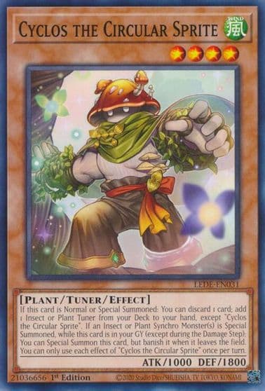 Cyclos the Circular Sprite Legacy of Destruction Yu-Gi-Oh! card