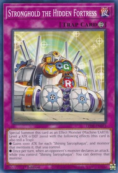 Stronghold the Hidden Fortress Legacy of Destruction Yu-Gi-Oh! card