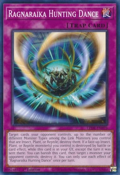 Ragnaraika Hunting Dance Legacy of Destruction Yu-Gi-Oh! card
