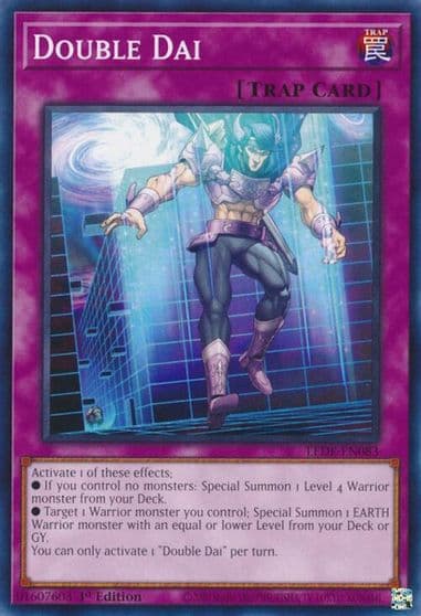 Double Dai Legacy of Destruction Yu-Gi-Oh! card