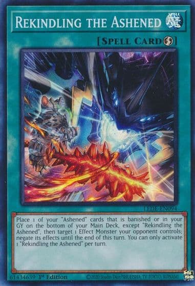 Rekindling the Ashened Legacy of Destruction Yu-Gi-Oh! card