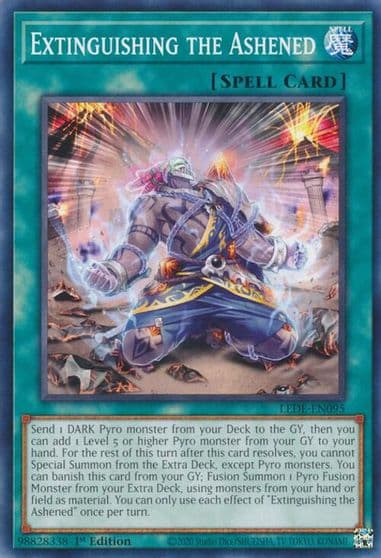 Extinguishing the Ashened Legacy of Destruction Yu-Gi-Oh! card