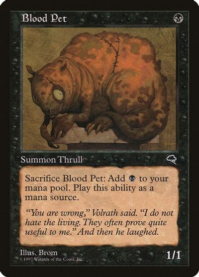 Blood Pet Tempest Magic card