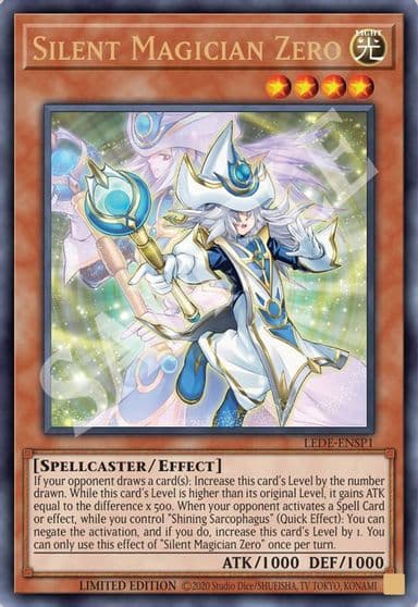Silent Magician Zero LEDE ENSP1 Legacy of Destruction Yu-Gi-Oh! card