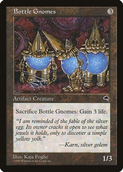 Bottle Gnomes Tempest Magic card