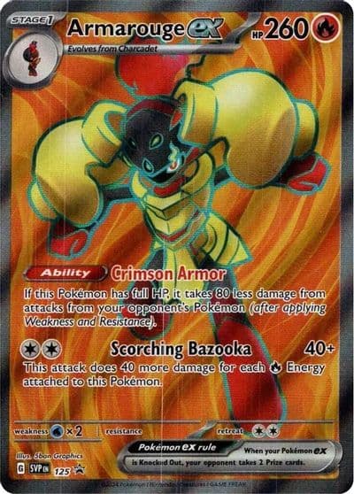 Armarouge ex - 125 SV: Scarlet & Violet Promo Cards Pokemon card