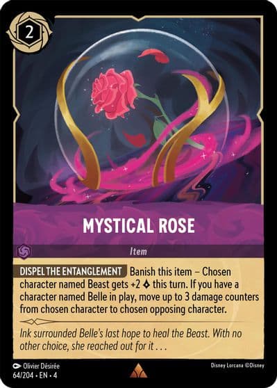 Mystical Rose Ursula's Return Lorcana card
