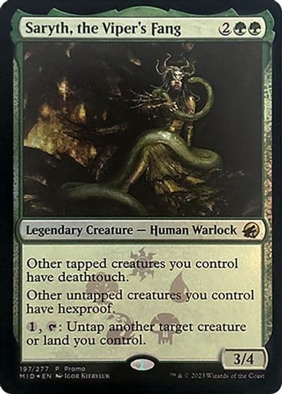 Saryth the Vipers Fang Media Promos Magic card