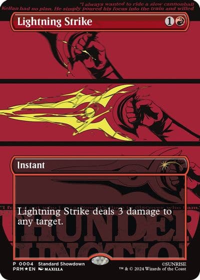 Lightning Strike Standard Showdown Promos Magic card