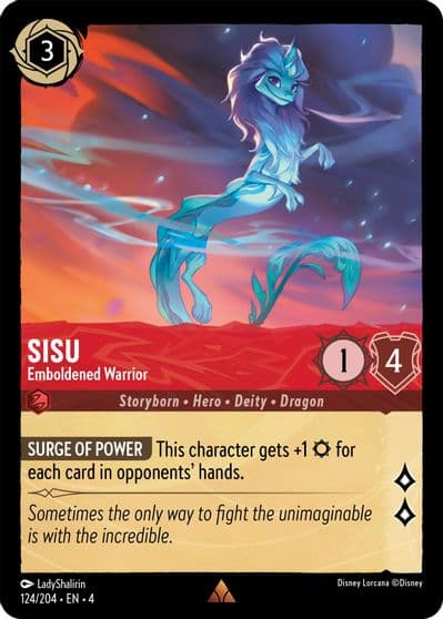 Sisu Emboldened Warrior Ursula's Return Lorcana card