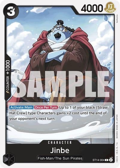 Jinbe Starter Deck 14: 3D2Y One Piece card
