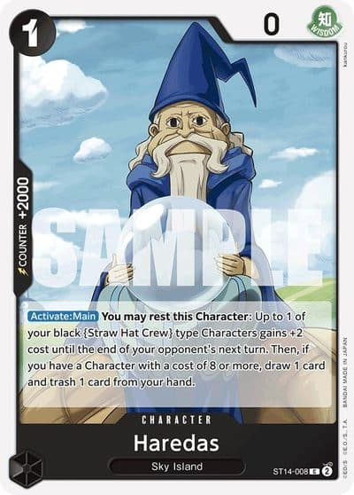 Haredas Starter Deck 14: 3D2Y One Piece card