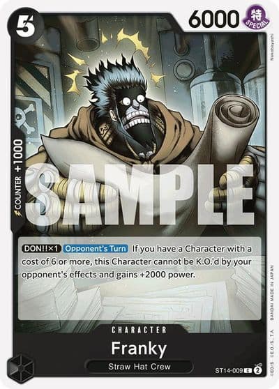 Franky Starter Deck 14: 3D2Y One Piece card