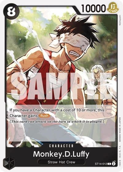 MonkeyDLuffy 012 Starter Deck 14: 3D2Y One Piece card
