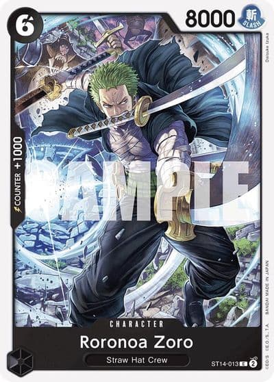 Roronoa Zoro Starter Deck 14: 3D2Y One Piece card