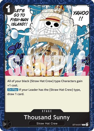 Thousand Sunny Starter Deck 14: 3D2Y One Piece card
