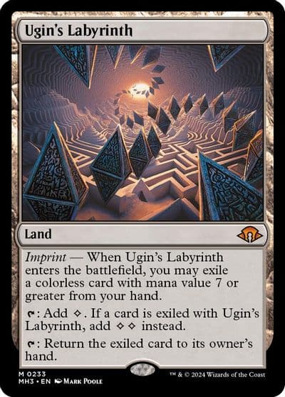 Ugins Labyrinth Modern Horizons 3 Magic card